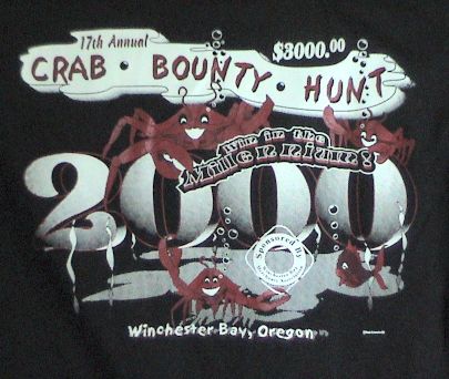 2000 Crab Bounty Hunt T-Shirts