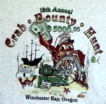 2001 Crab Bounty Hunt T-Shirts