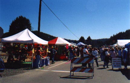 Beach Blvd. Booths - Ocean Fest - Reedsport/Winchester Bay, Oregon